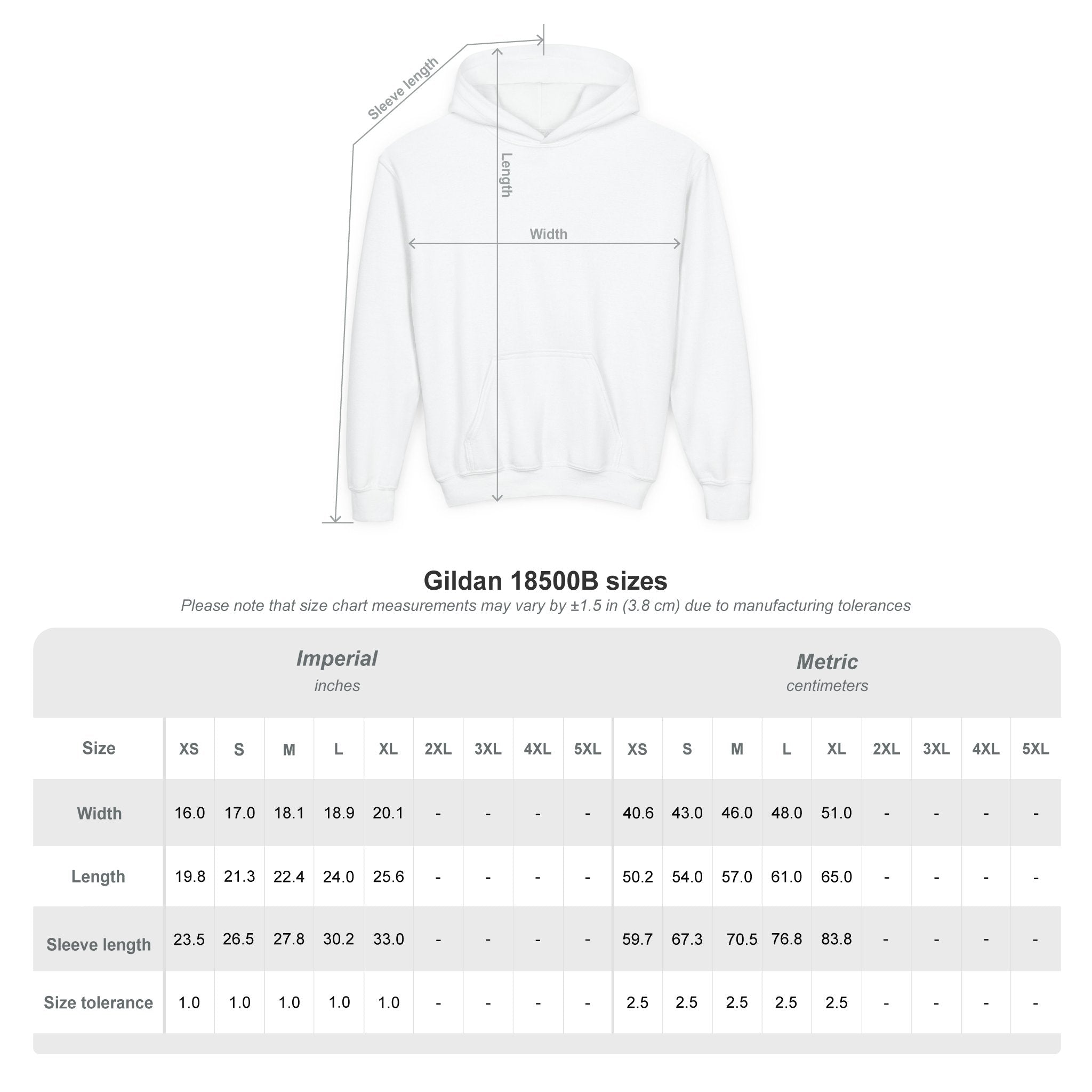 Embroidered Junior Khanda Hoodie