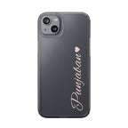 Punjaban clear phone case