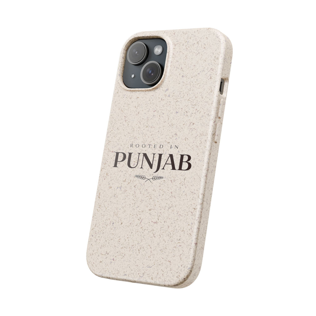 Rooted In Punjab Biodegradable Phone Case