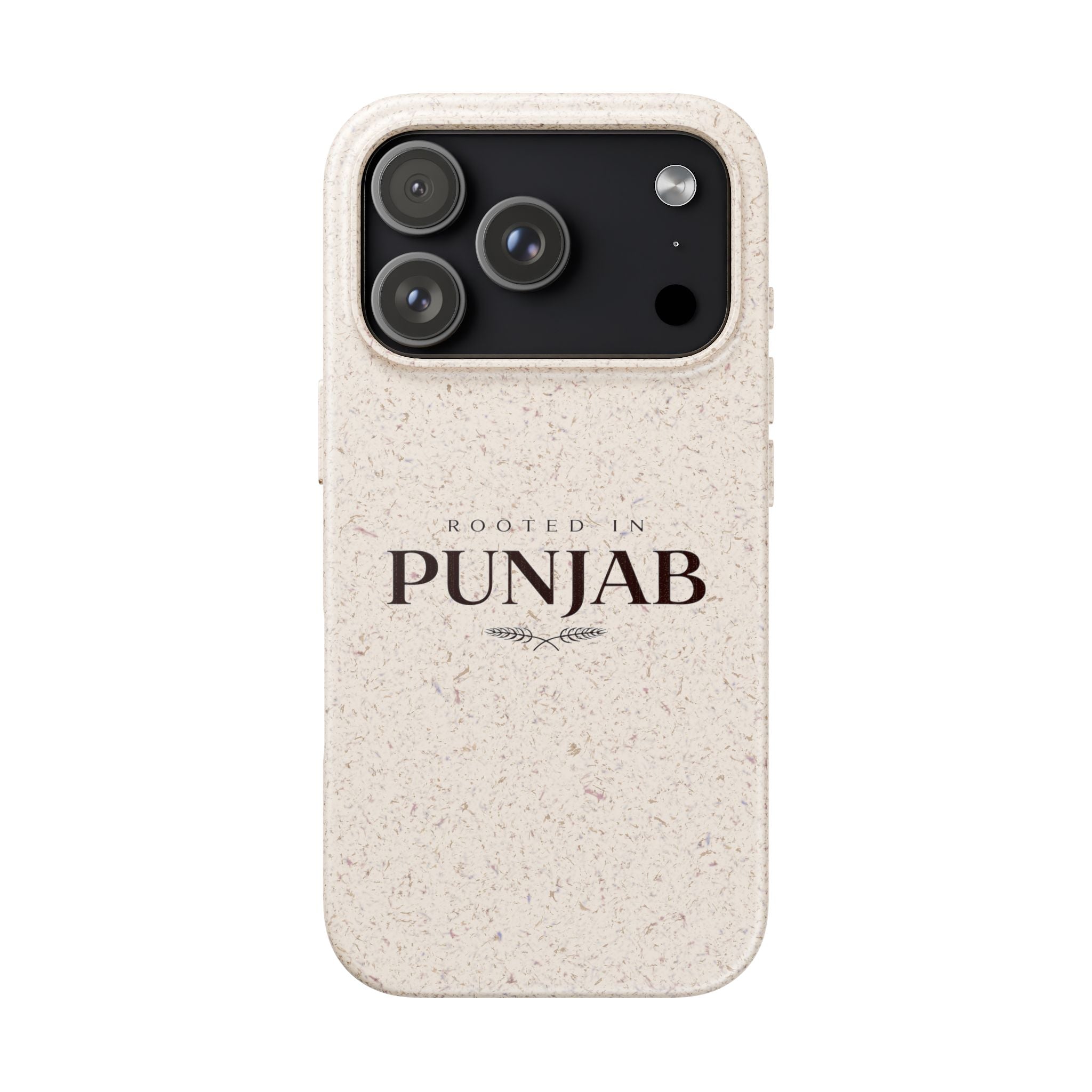 Rooted In Punjab Biodegradable Phone Case