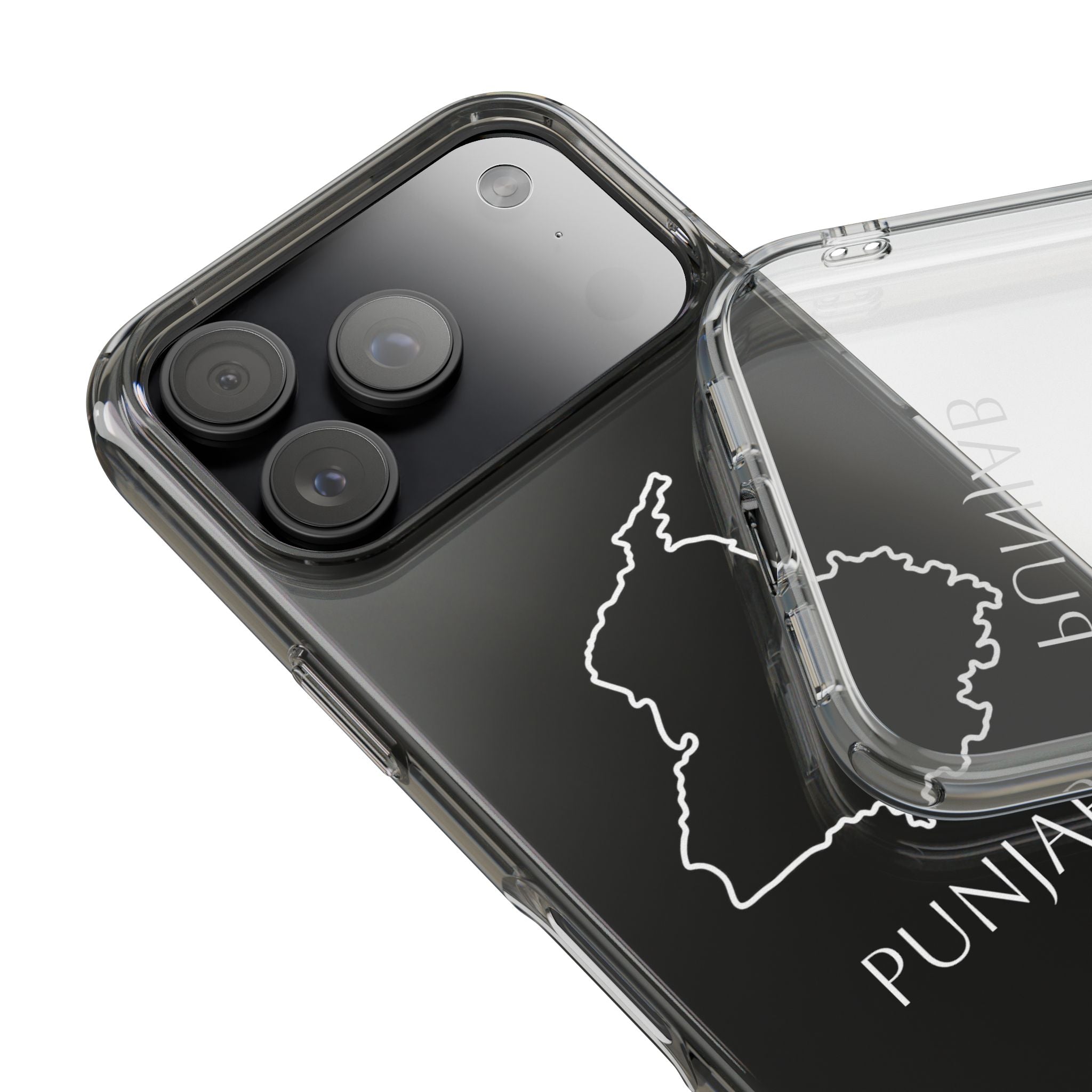 Punjab Clear Impact-Resistant Phone Case
