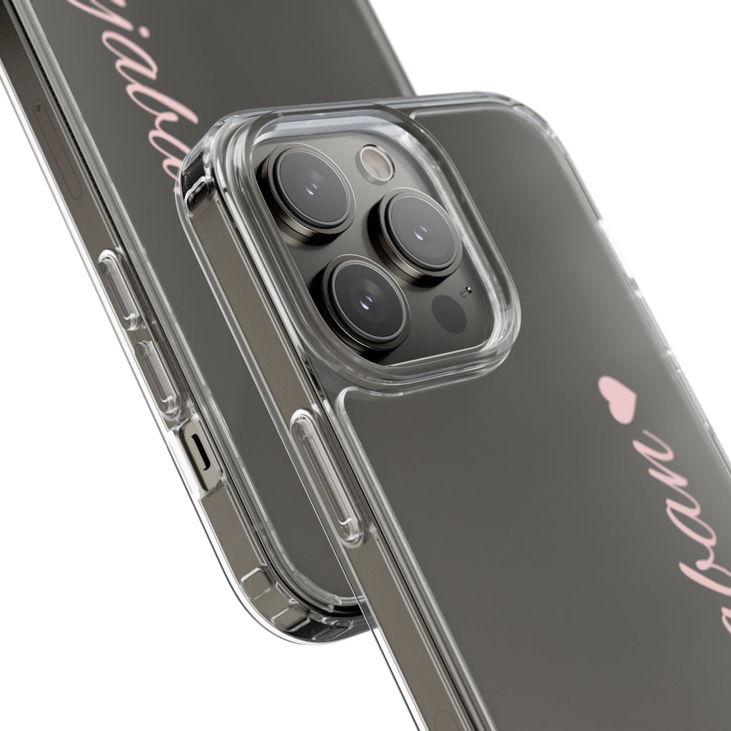 Punjaban clear phone case