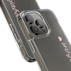 Punjaban clear phone case