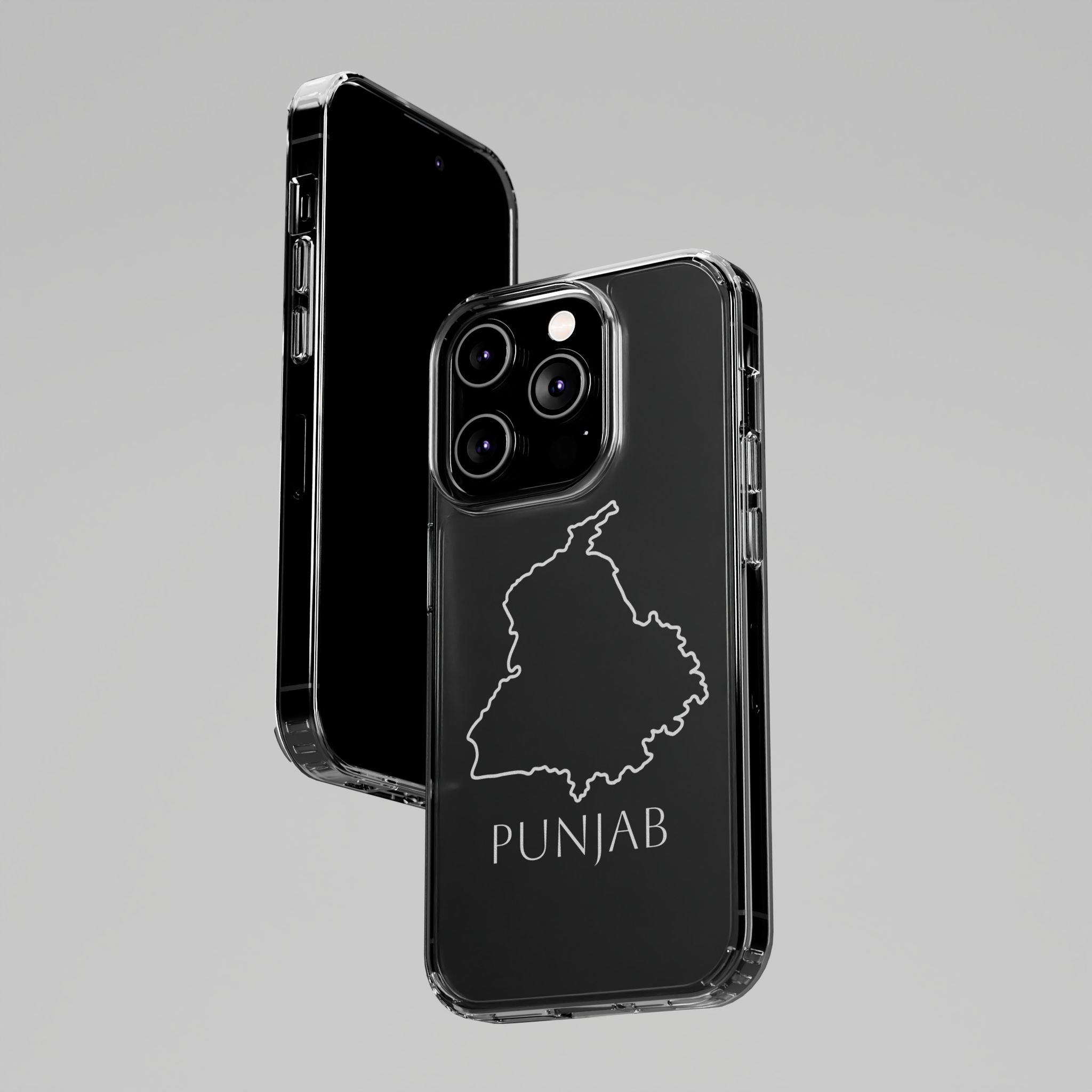 Punjab Clear Impact-Resistant Phone Case
