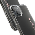 Punjaban clear phone case