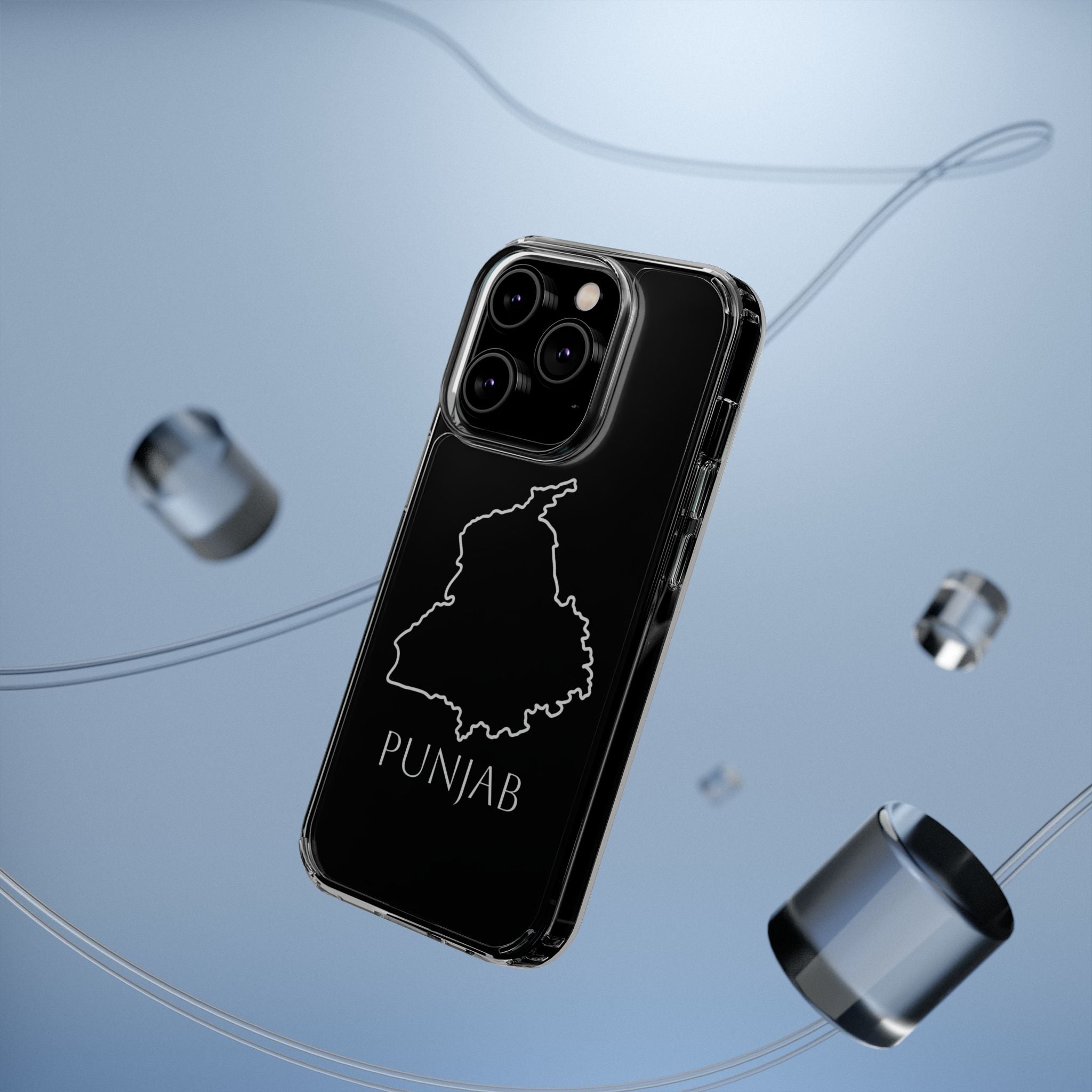 Punjab Clear Impact-Resistant Phone Case