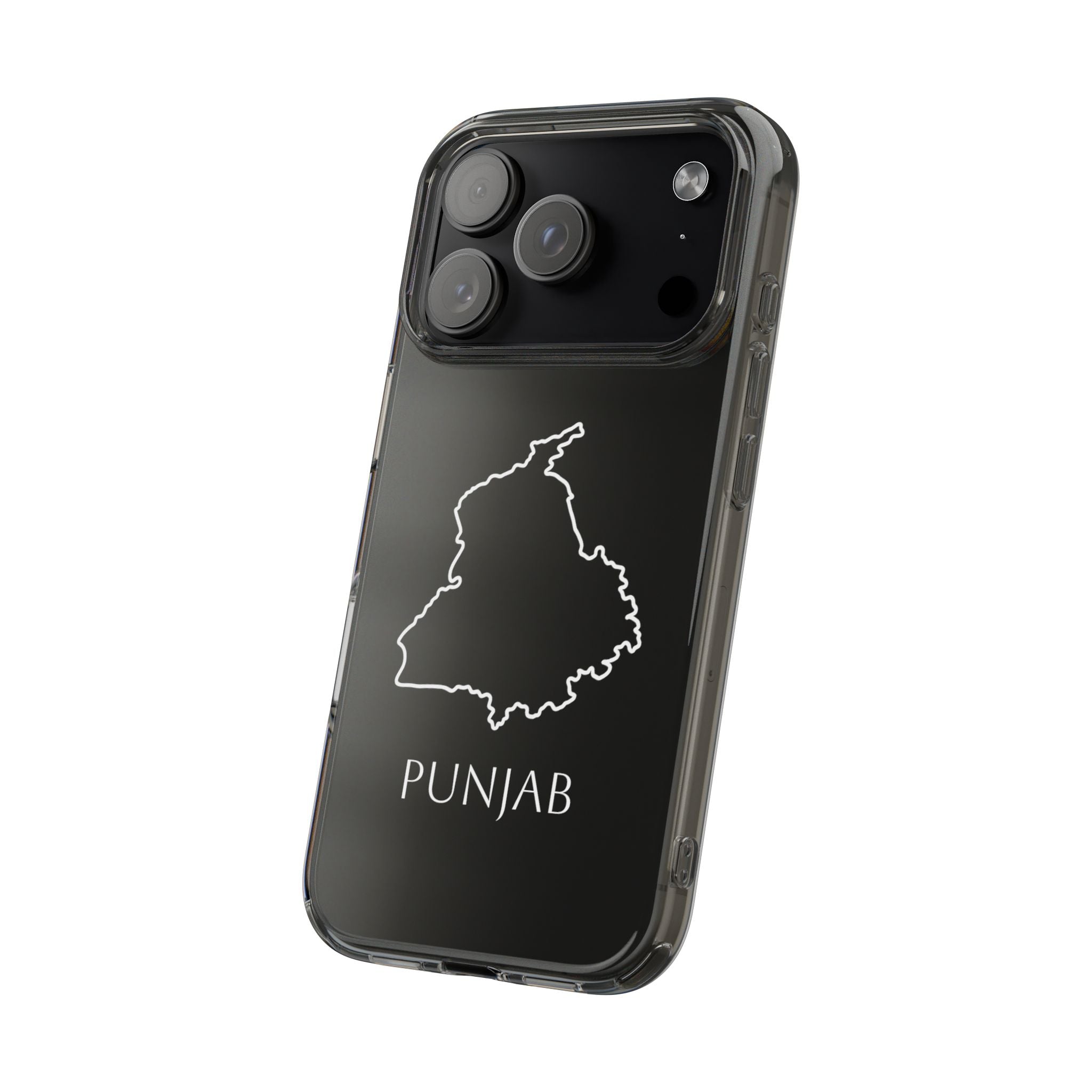 Punjab Clear Impact-Resistant Phone Case