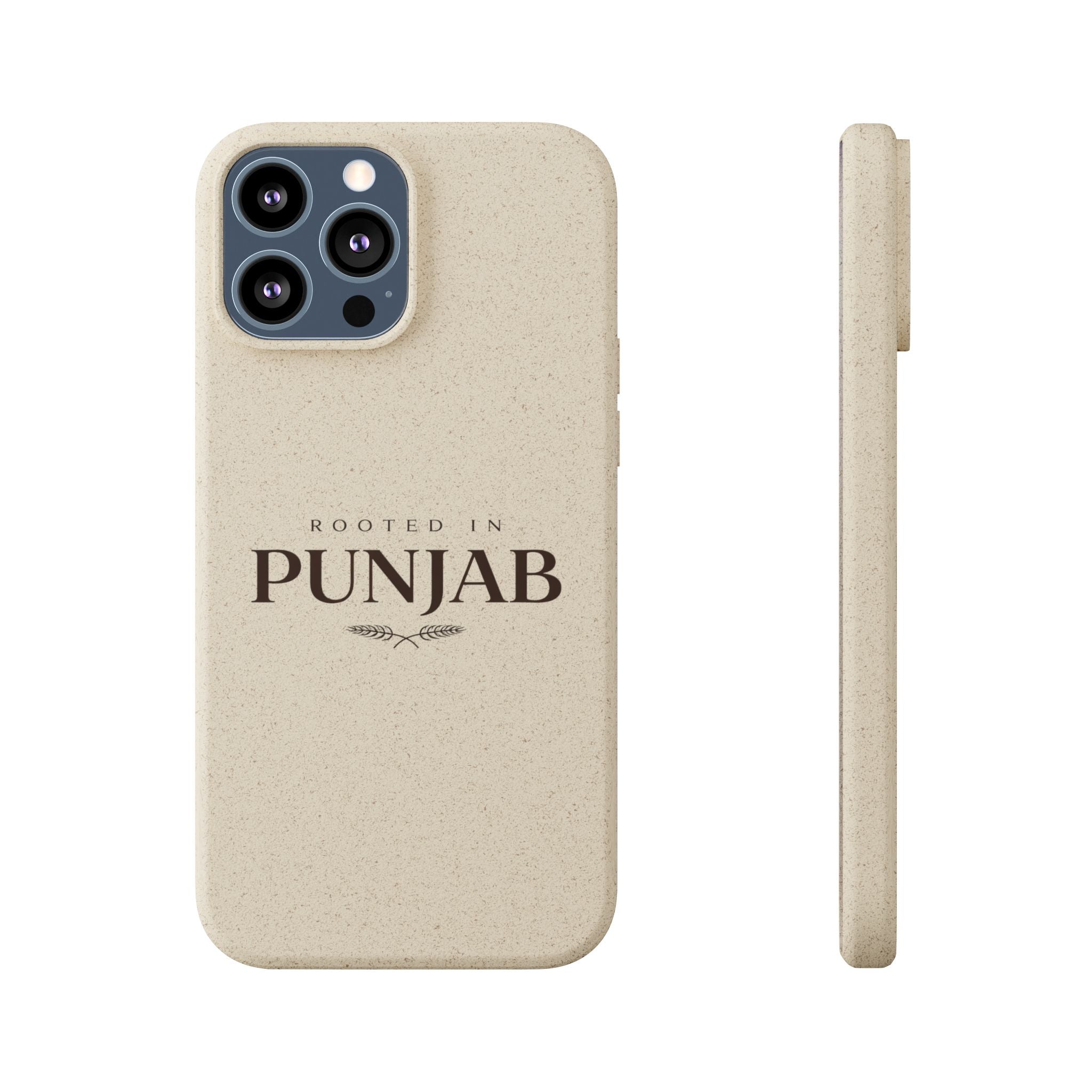 Rooted In Punjab Biodegradable Phone Case