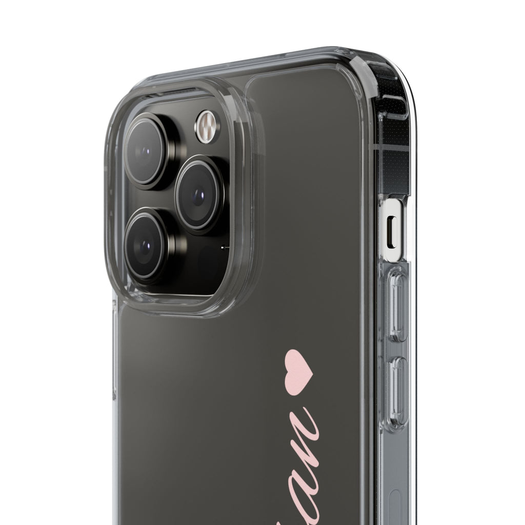 Punjaban clear phone case