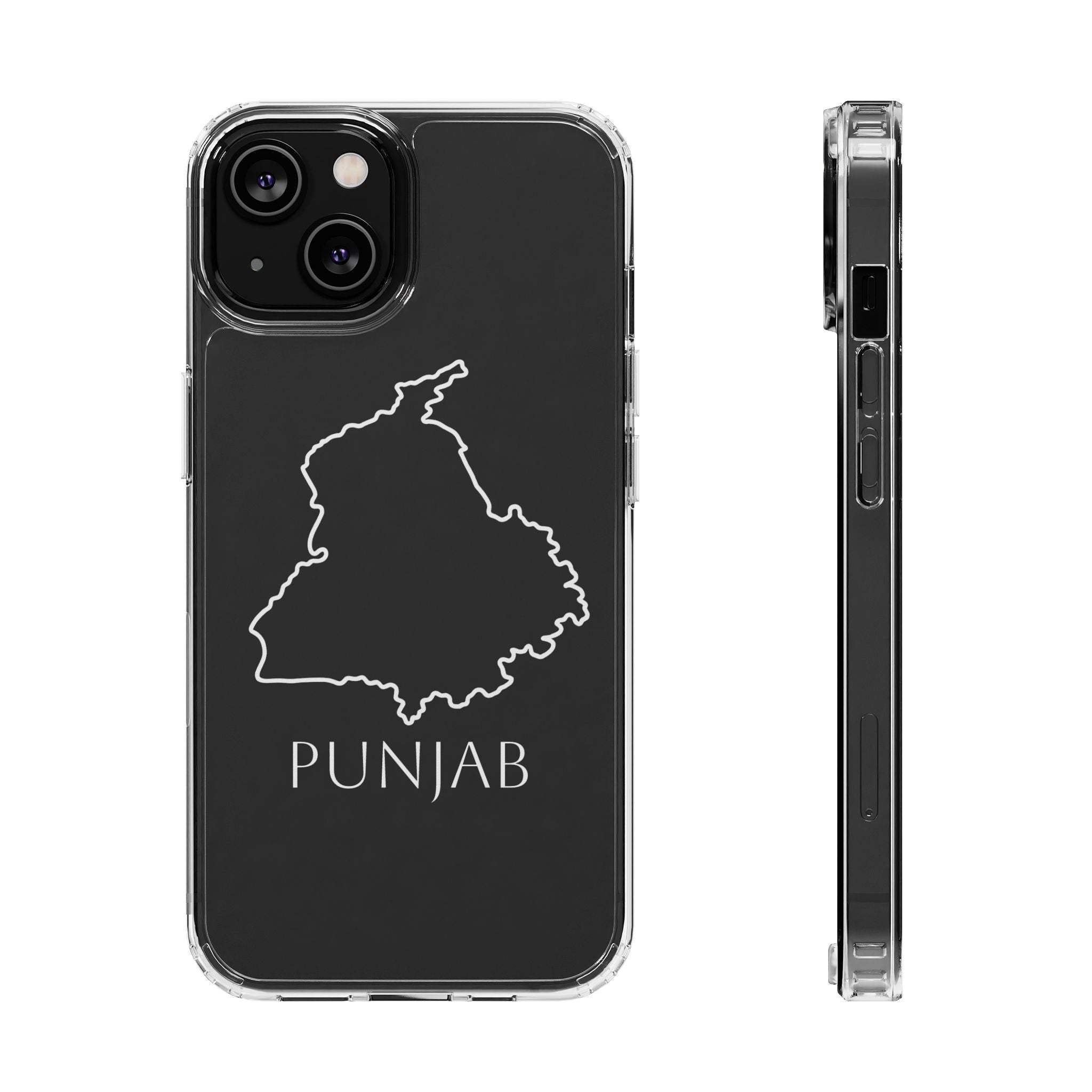 Punjab Clear Impact-Resistant Phone Case
