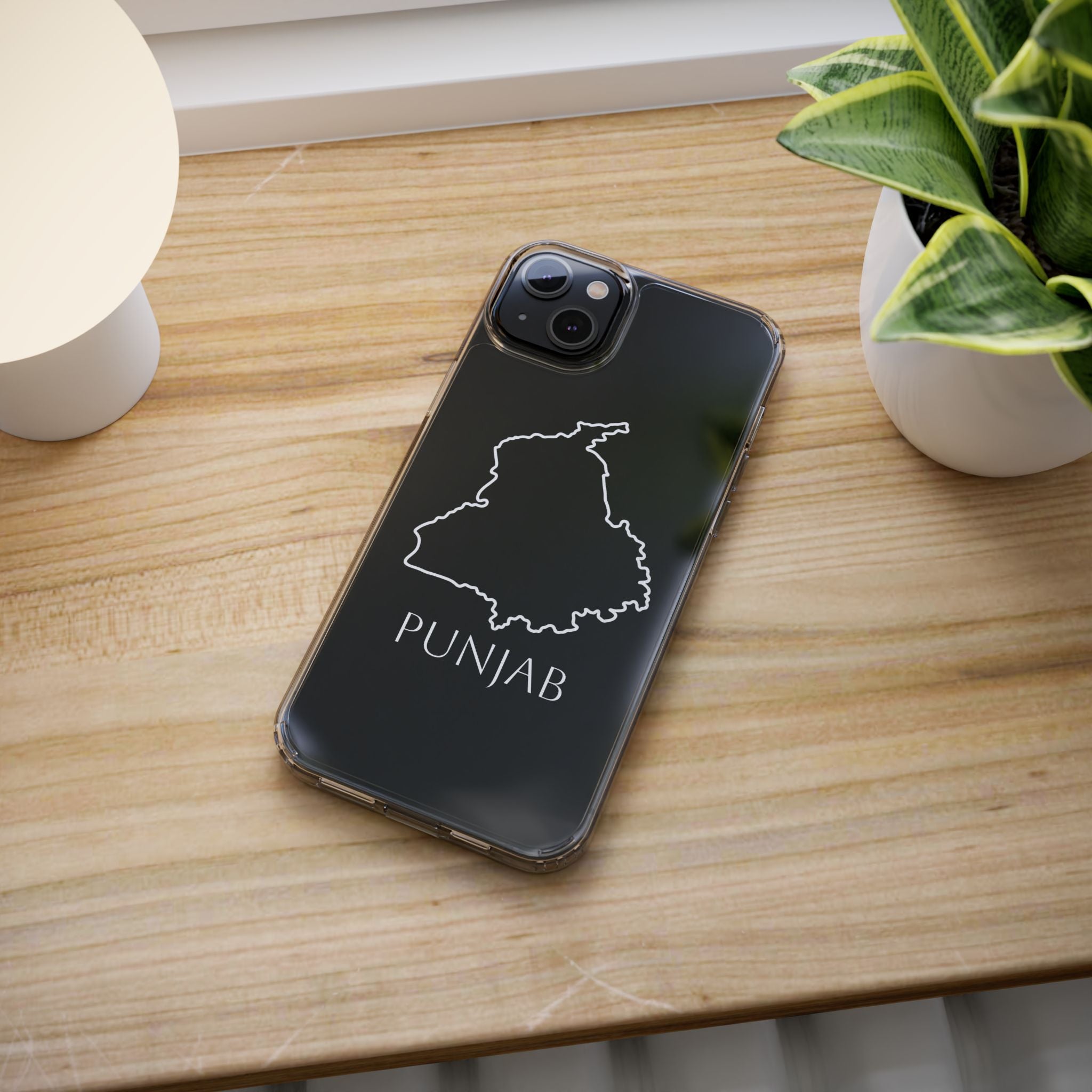 Punjab Clear Impact-Resistant Phone Case