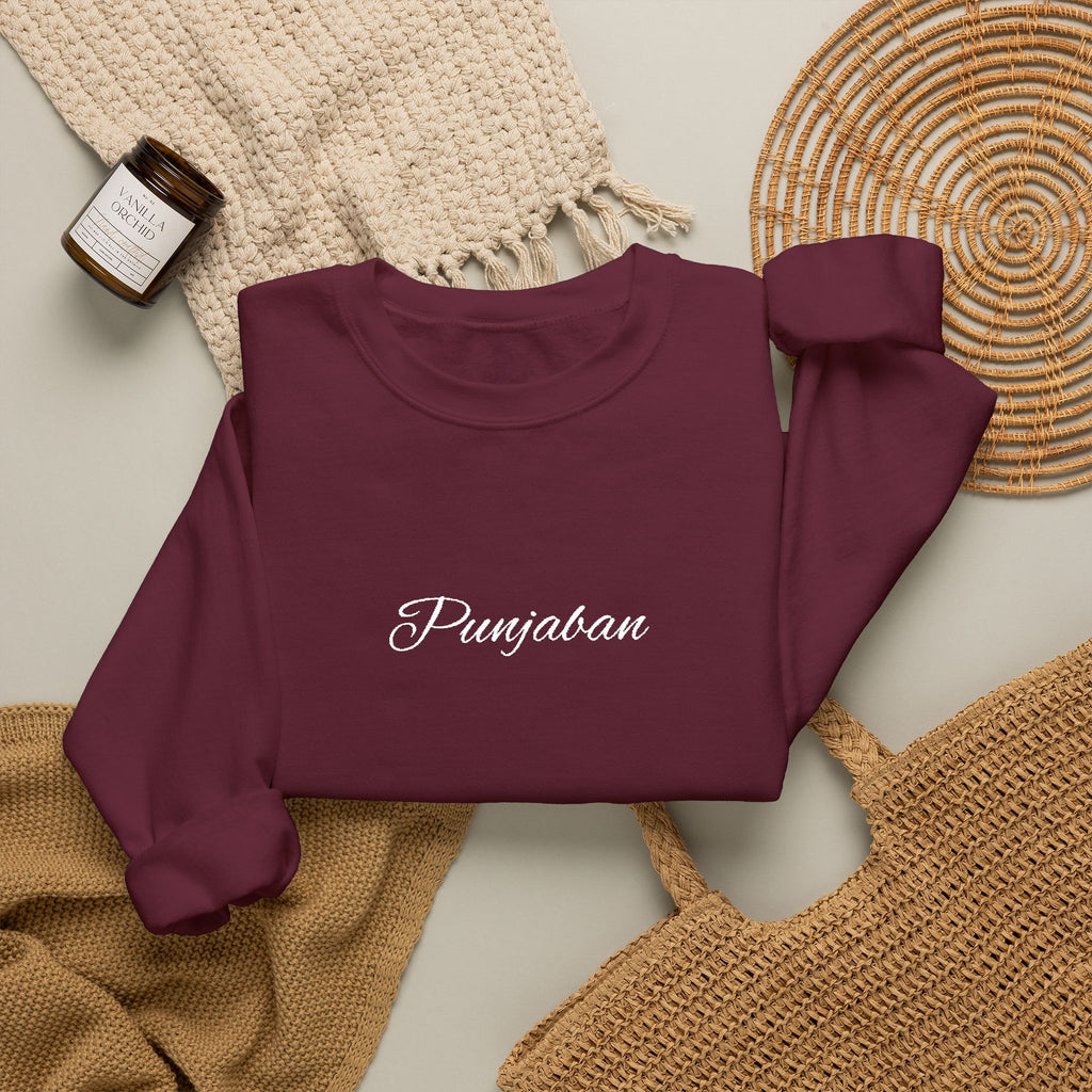 Embroidered Punjaban Sweatshirt