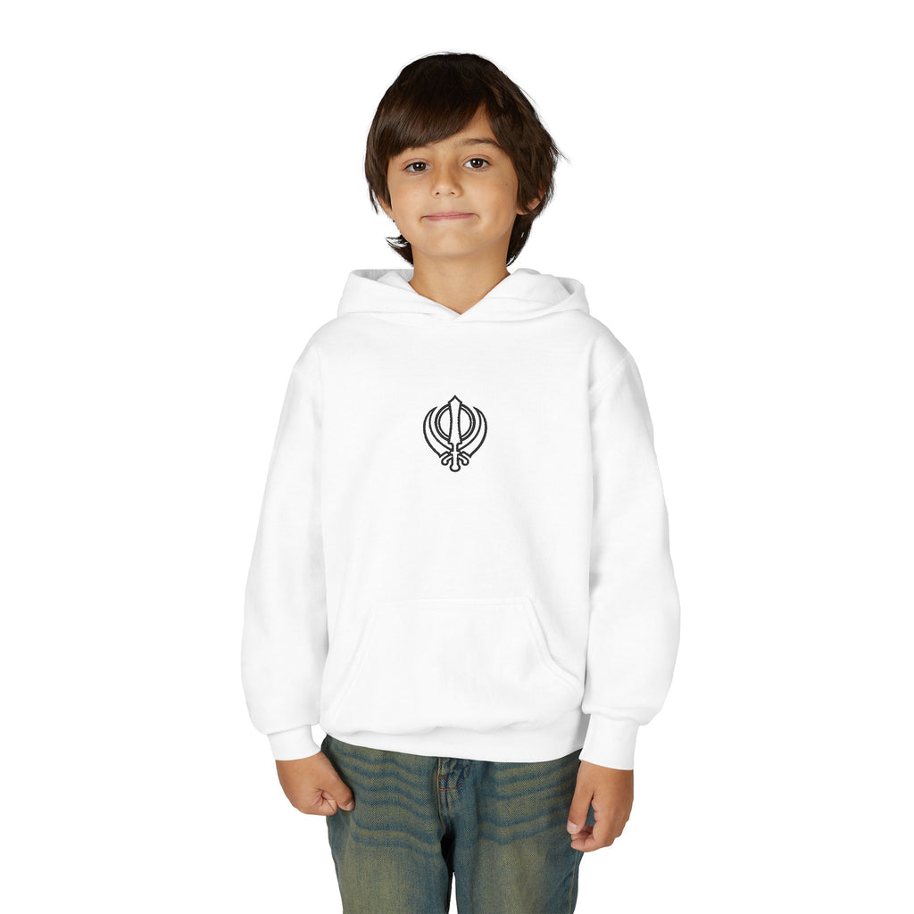 Embroidered Junior Khanda Hoodie
