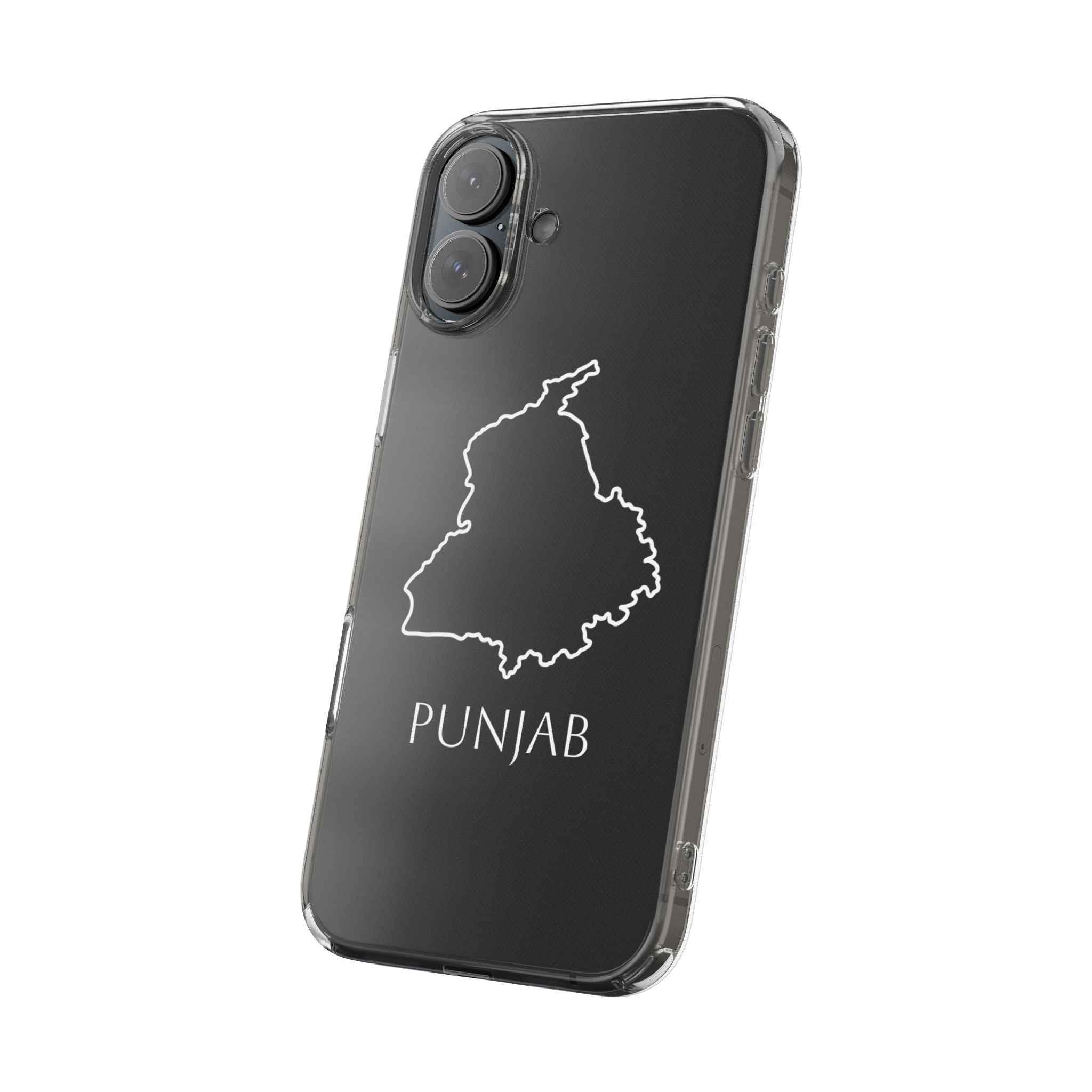 Punjab Clear Impact-Resistant Phone Case