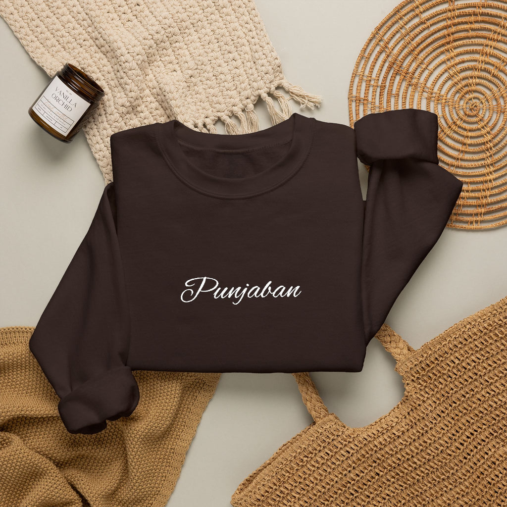 Embroidered Punjaban Sweatshirt