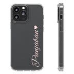 Punjaban clear phone case