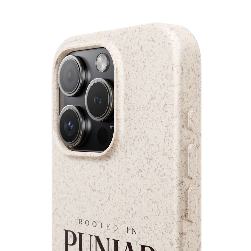 Rooted In Punjab Biodegradable Phone Case