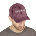 Embroidered "Singh is King" Cap