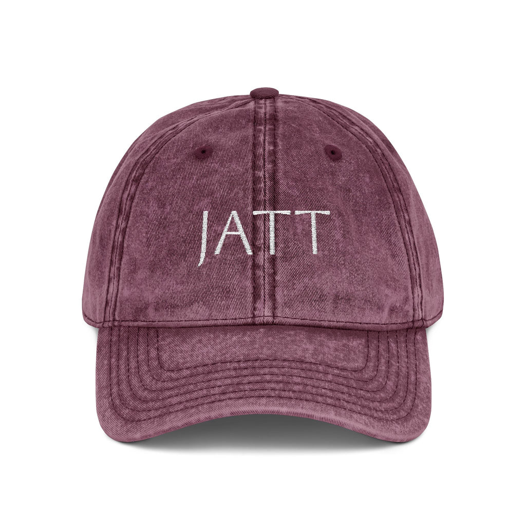 Embroidered "JATT" Cap