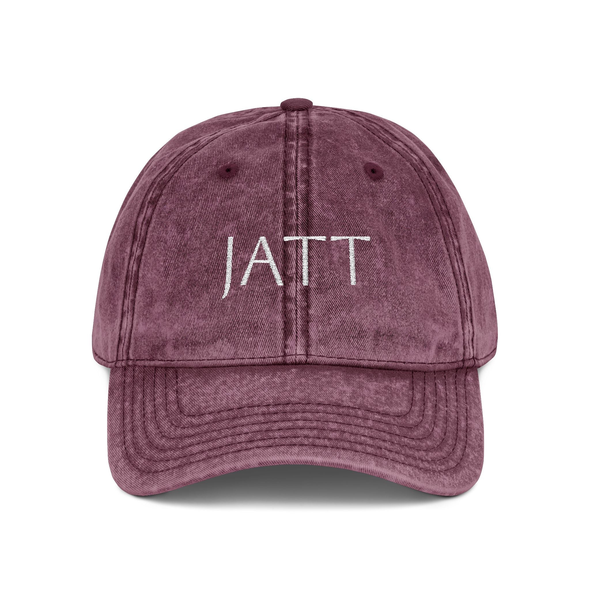 Embroidered "JATT" Cap