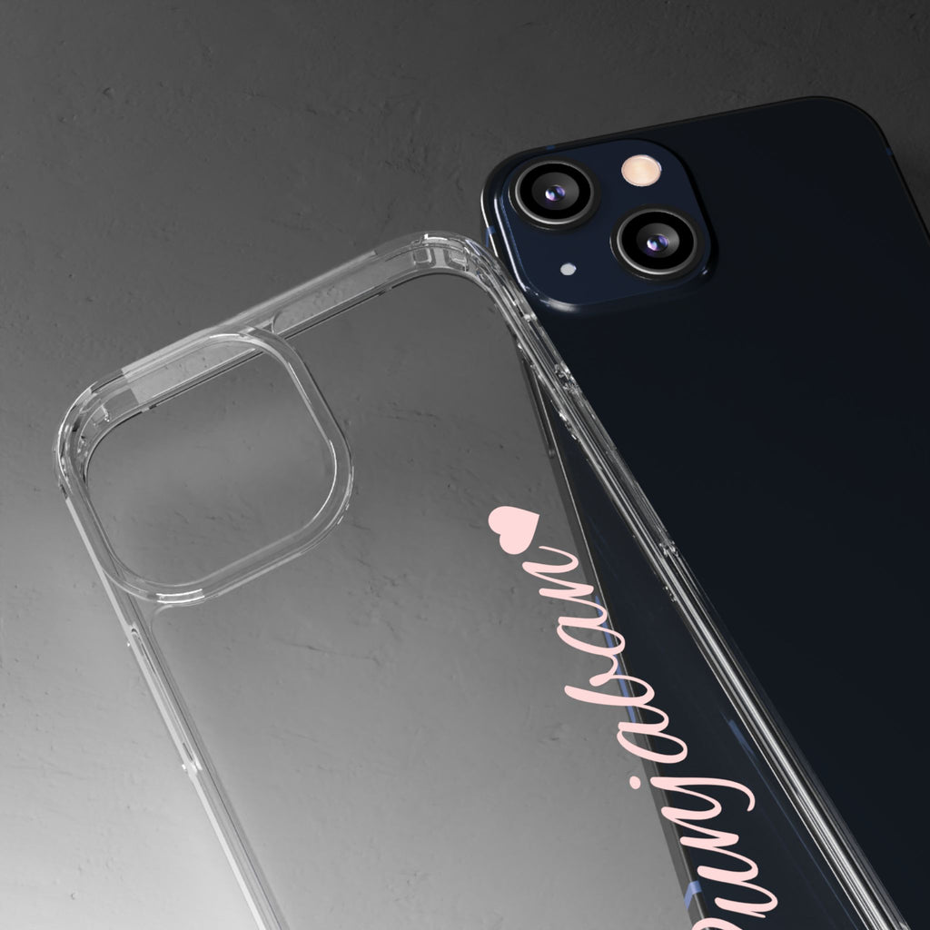 Punjaban clear phone case