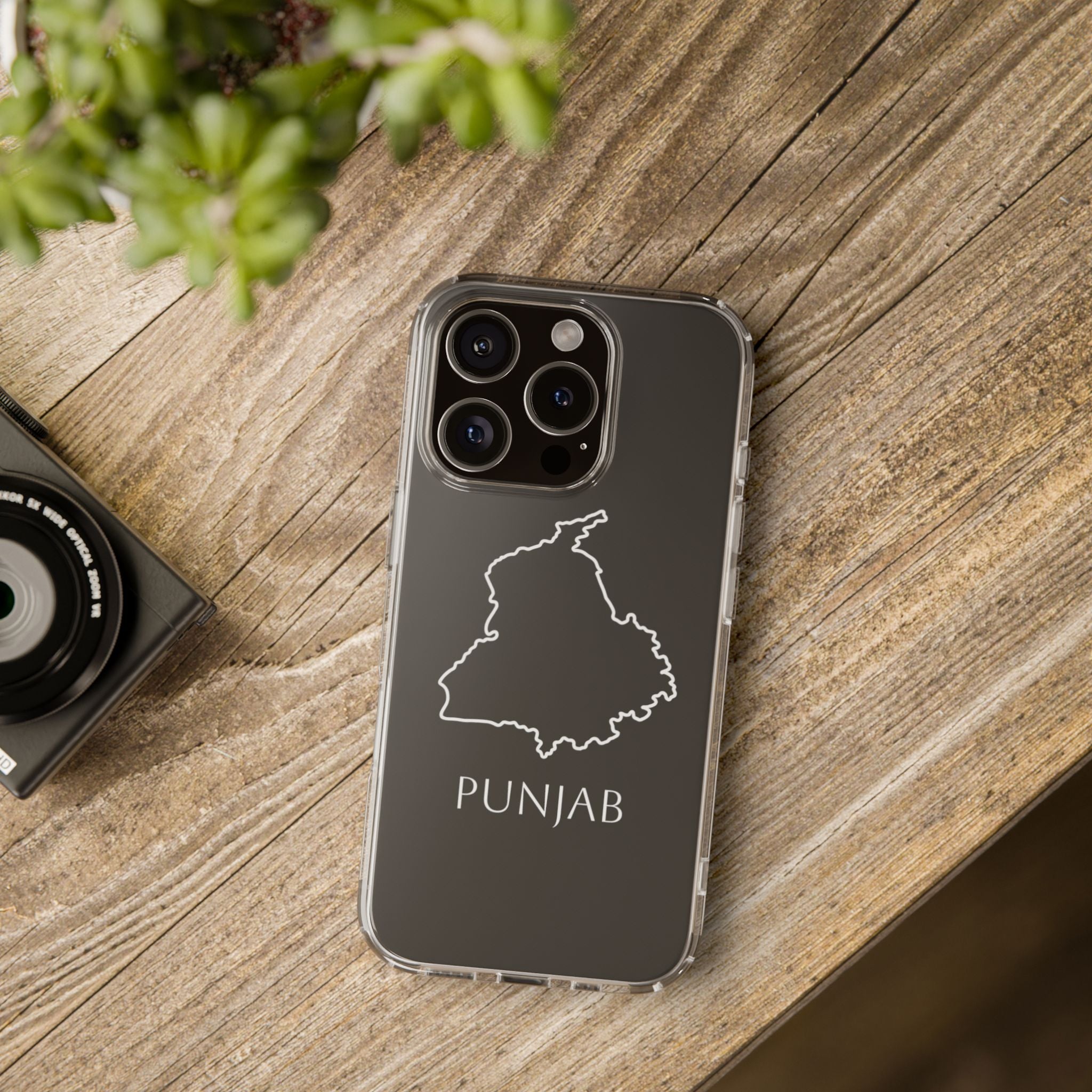 Punjab Clear Impact-Resistant Phone Case