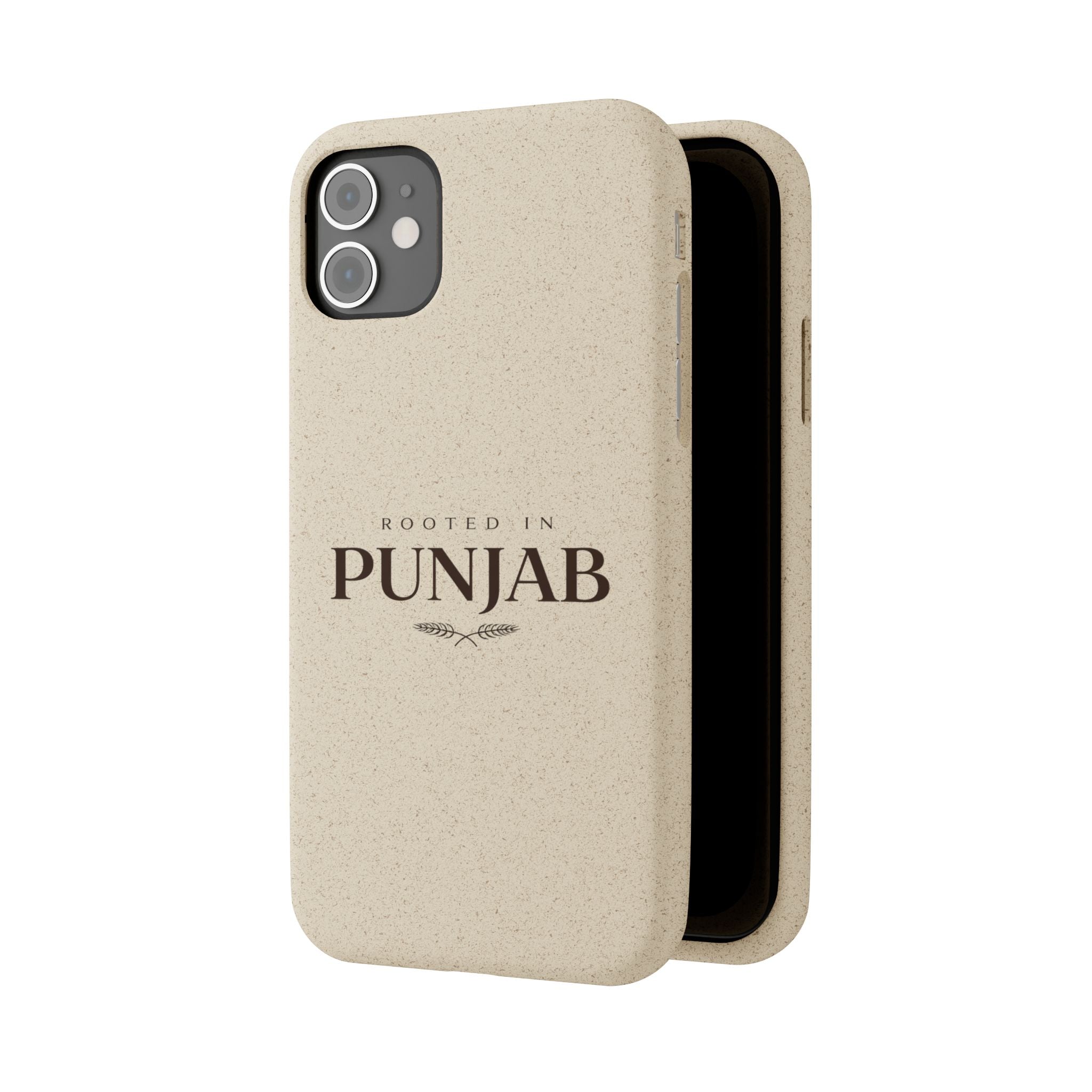 Rooted In Punjab Biodegradable Phone Case