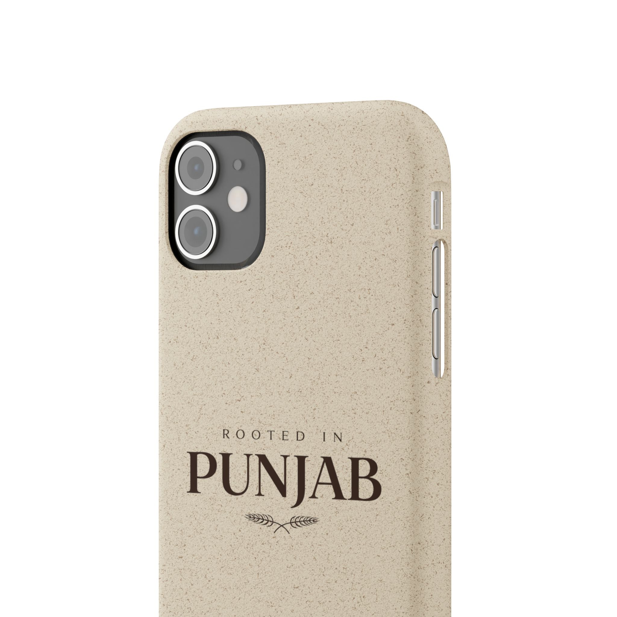 Rooted In Punjab Biodegradable Phone Case