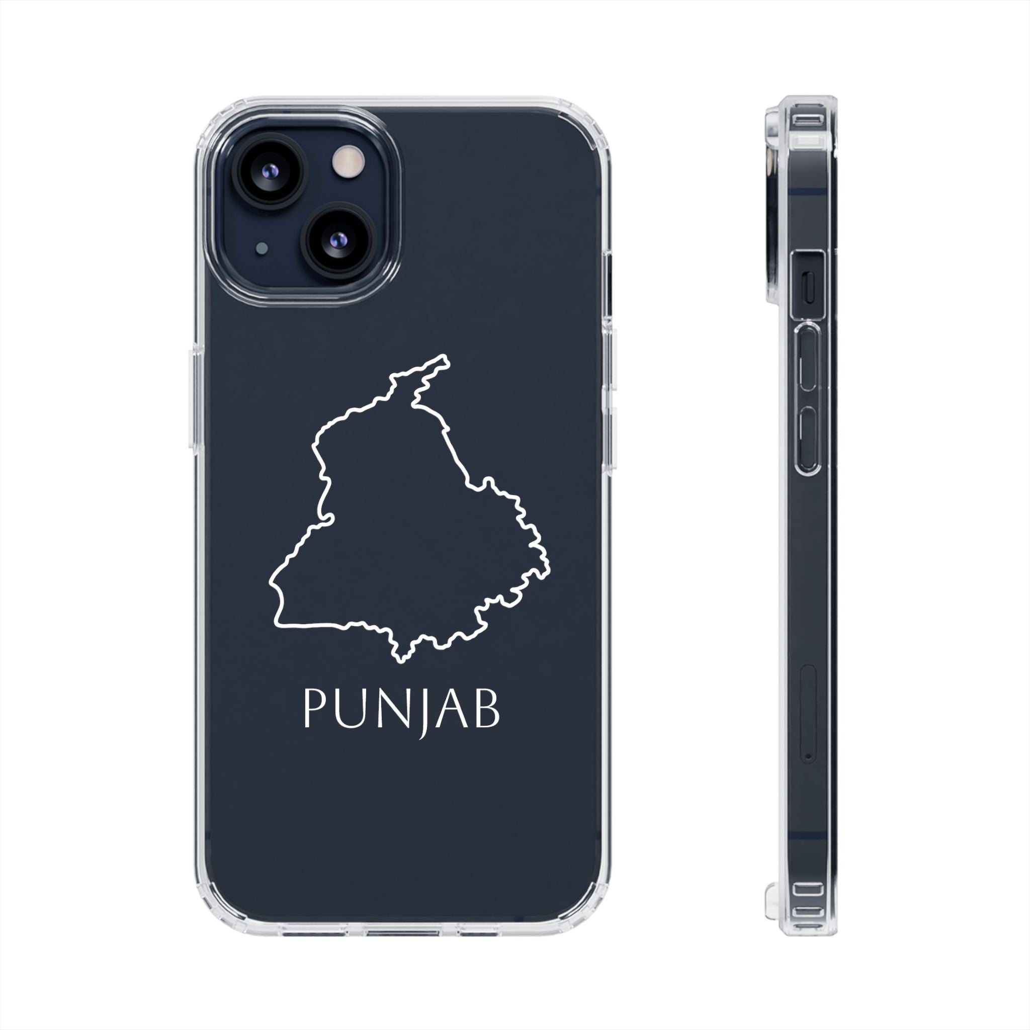 Punjab Clear Impact-Resistant Phone Case