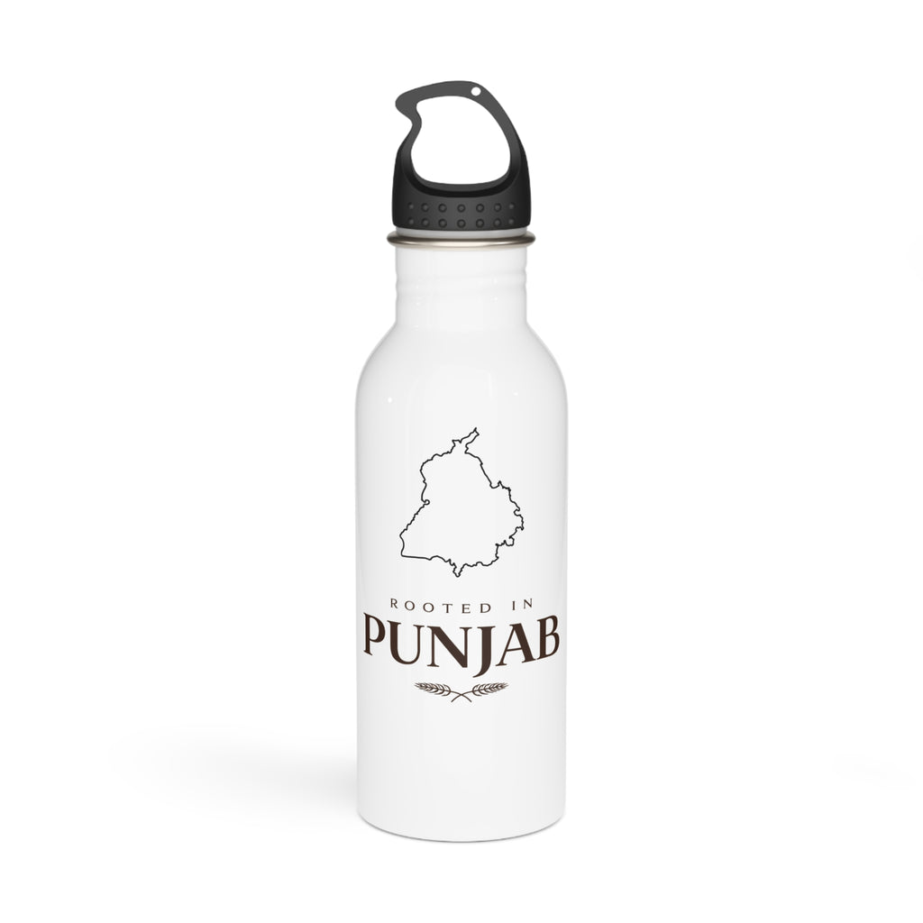 "Rooted in Punjab" Stainless steal bottle