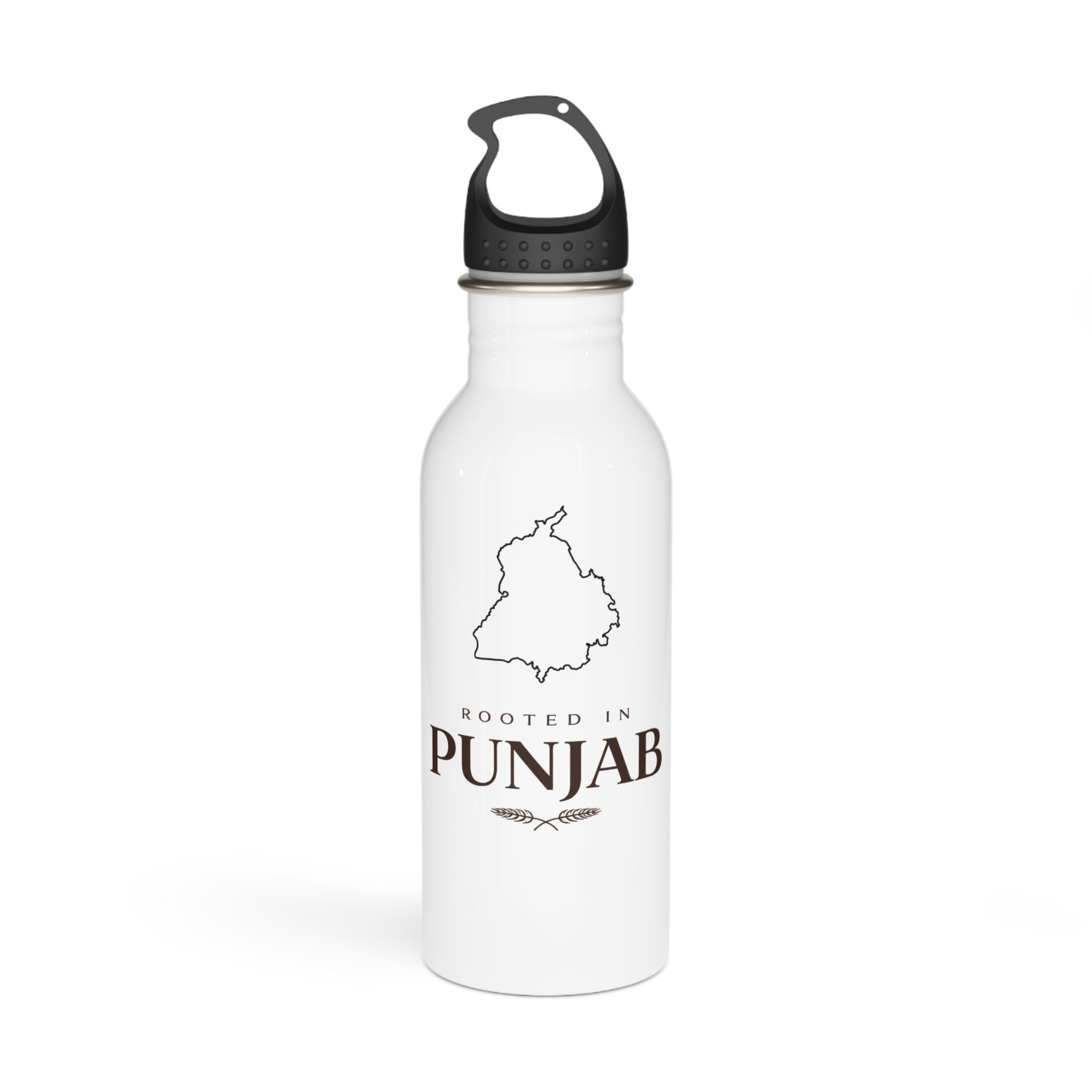 "Rooted in Punjab" Stainless steal bottle