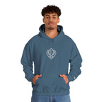Embroidered Khanda unisex Hoodie