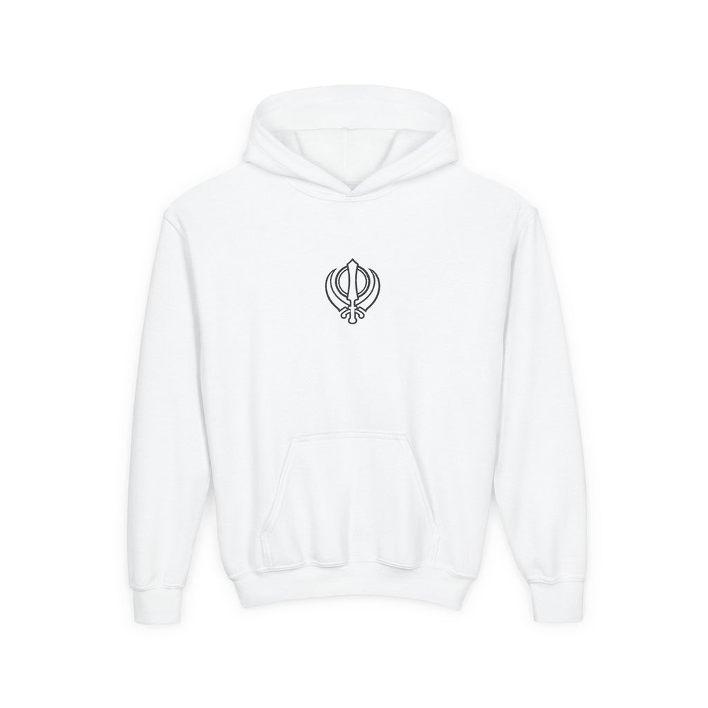 Embroidered Junior Khanda Hoodie