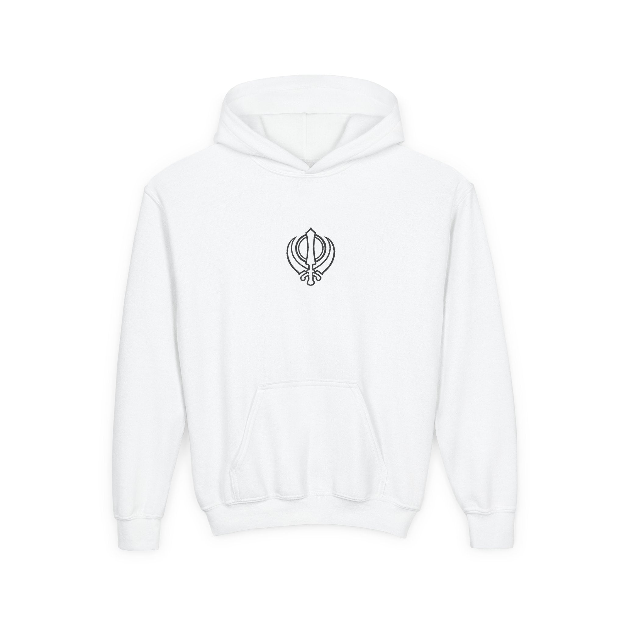 Embroidered Junior Khanda Hoodie