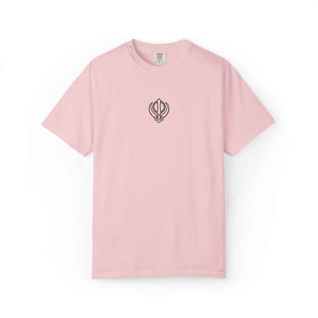 Embroidered Khanda unisex T Shirt