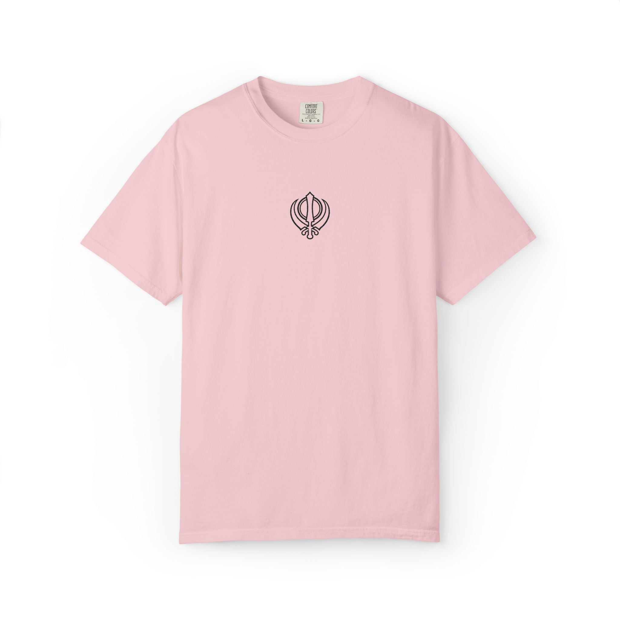 Embroidered Khanda unisex T Shirt