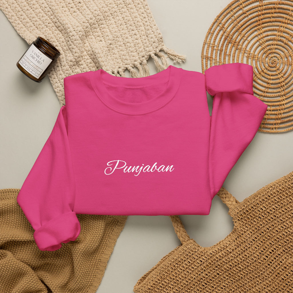 Embroidered Punjaban Sweatshirt