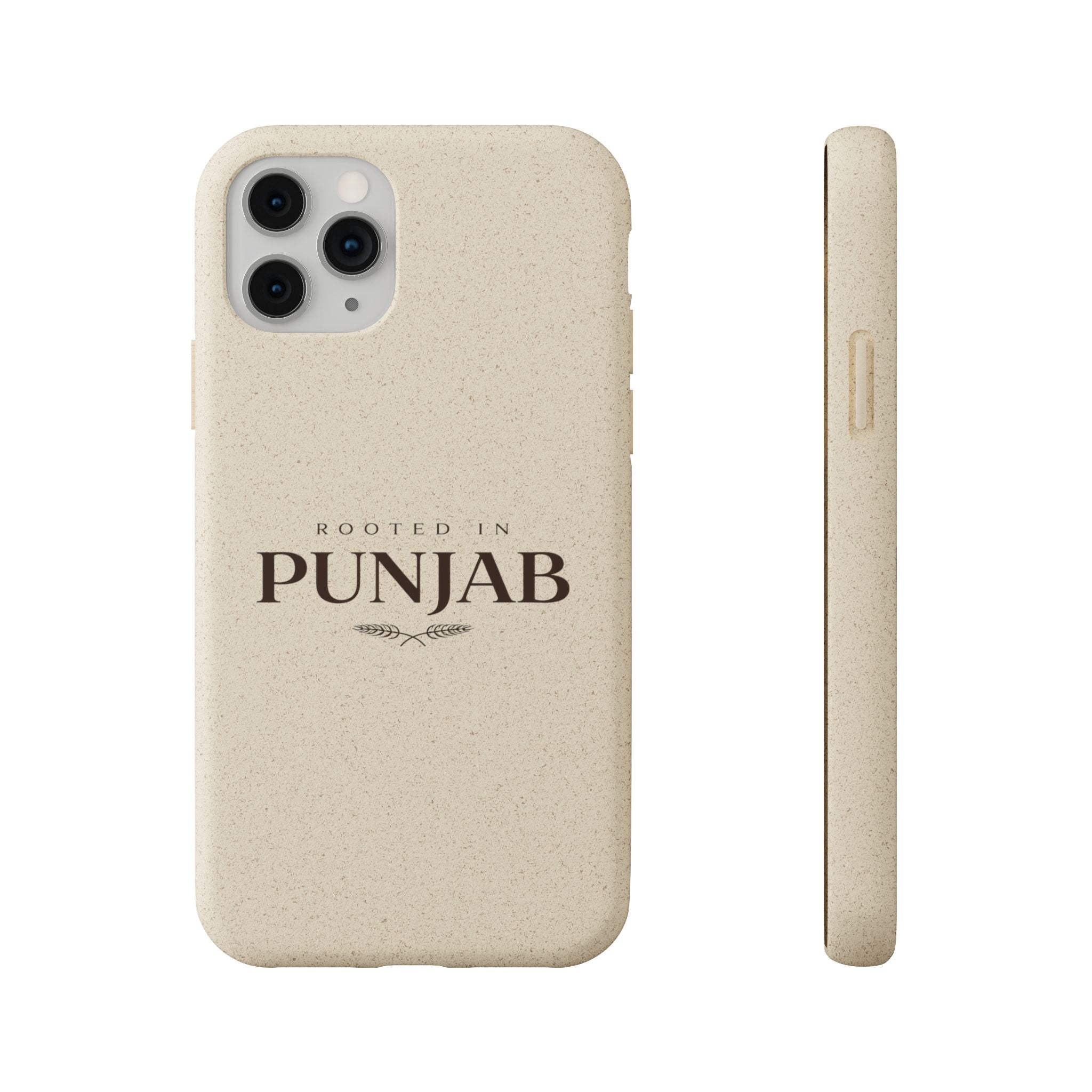 Rooted In Punjab Biodegradable Phone Case