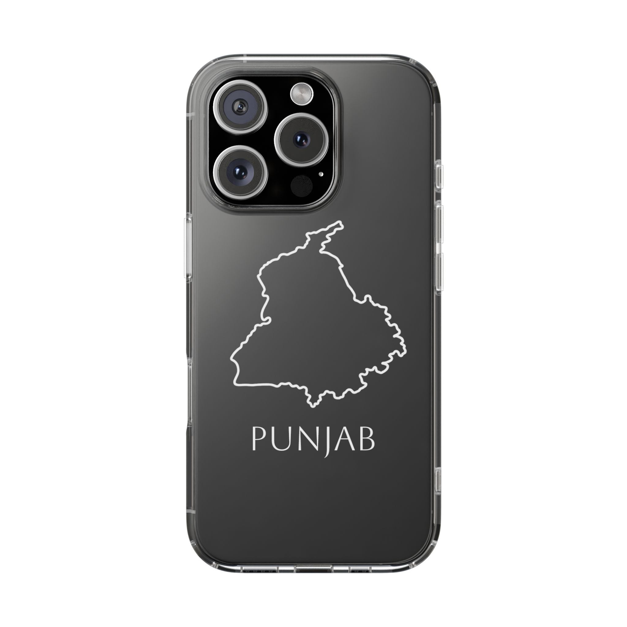 Punjab Clear Impact-Resistant Phone Case