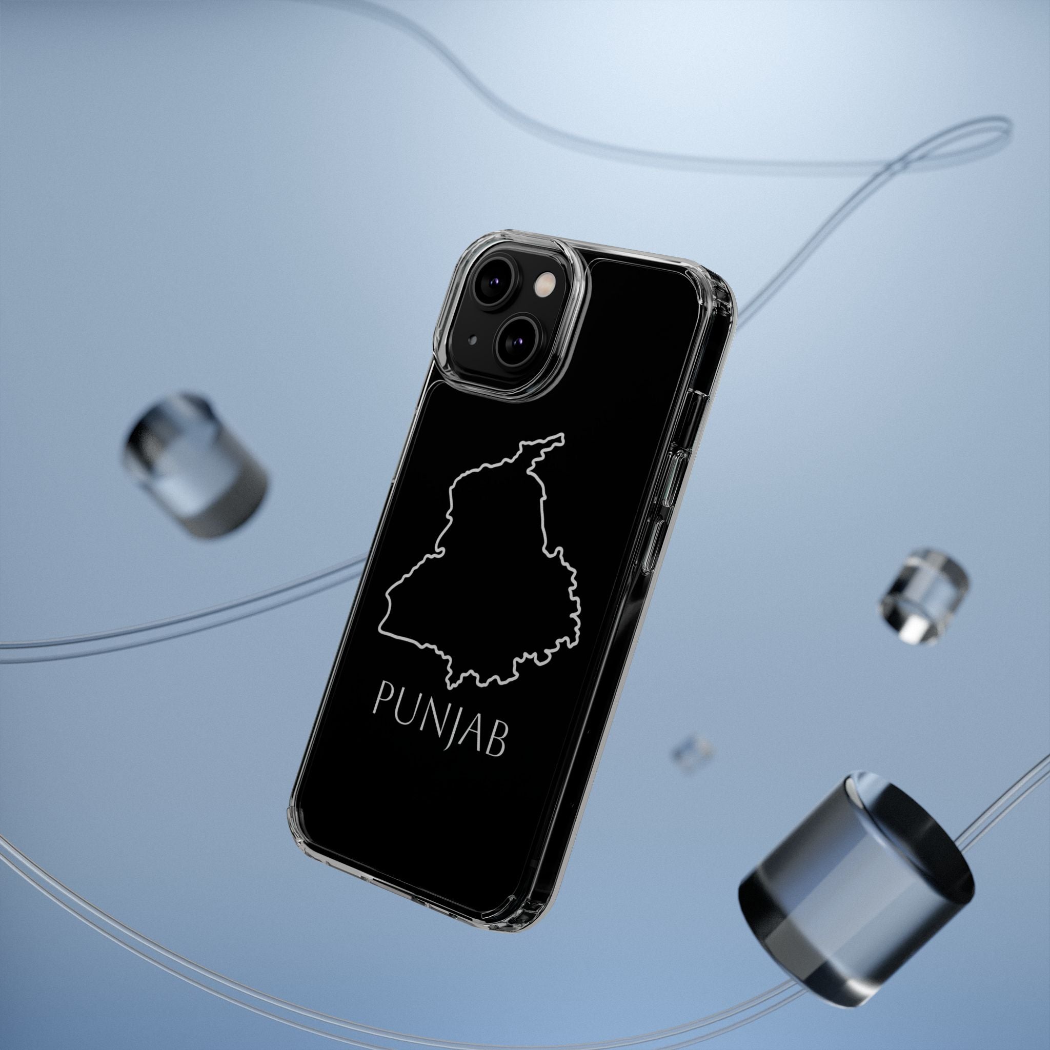 Punjab Clear Impact-Resistant Phone Case