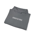 Embroidered "Singh is king" hoodie