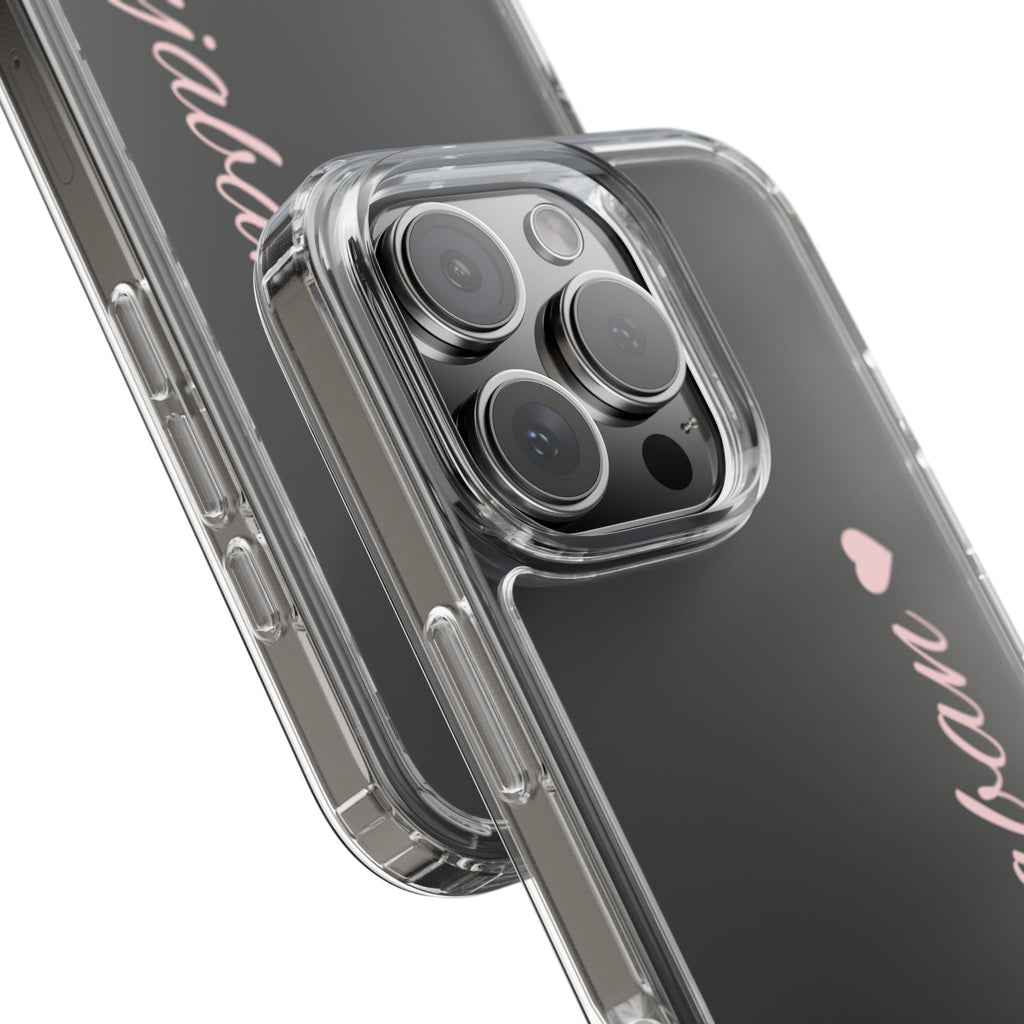 Punjaban clear phone case