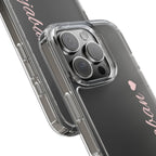 Punjaban clear phone case