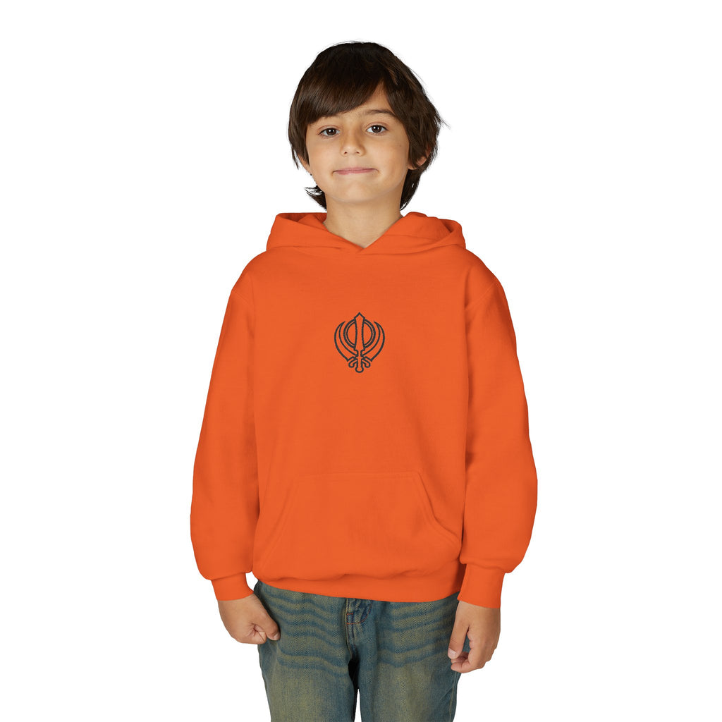 Embroidered Junior Khanda Hoodie
