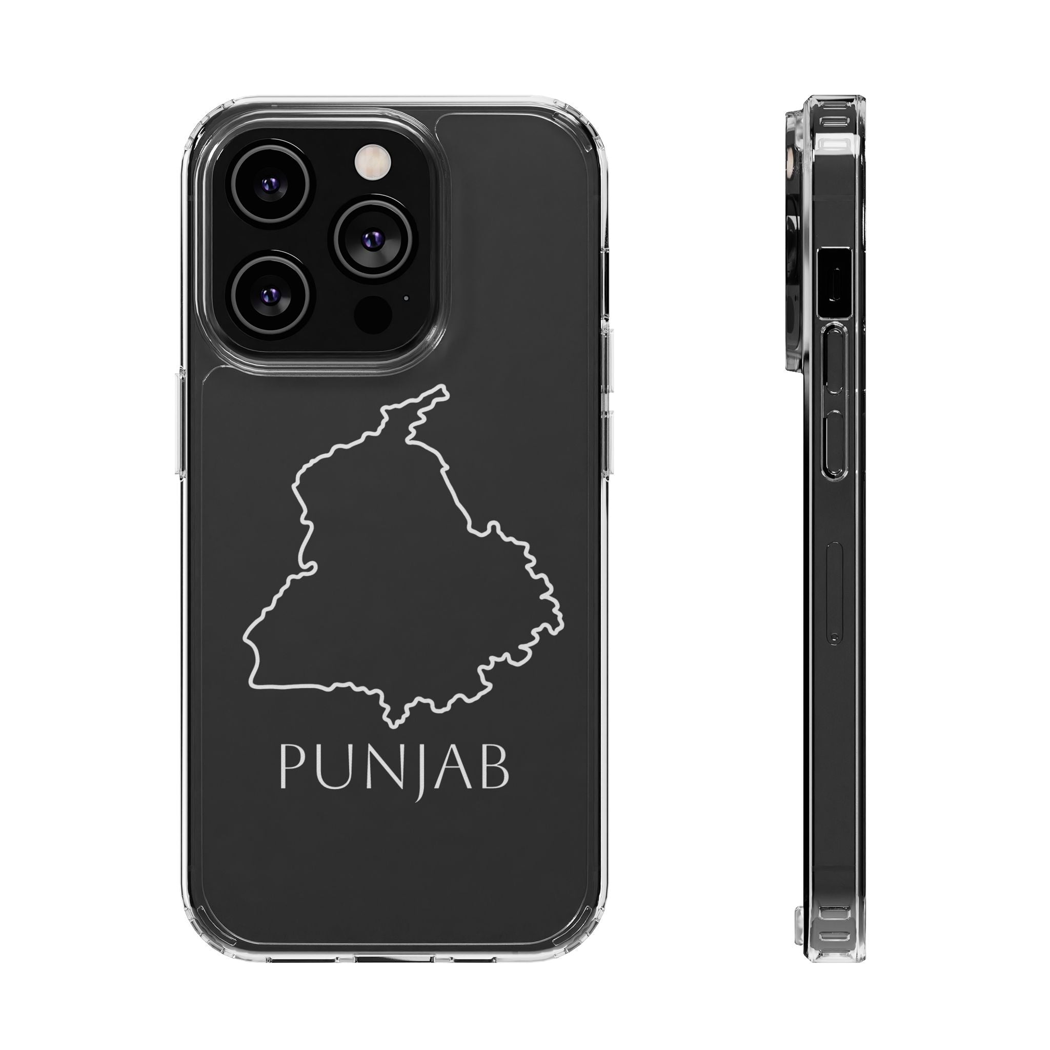 Punjab Clear Impact-Resistant Phone Case