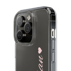 Punjaban clear phone case