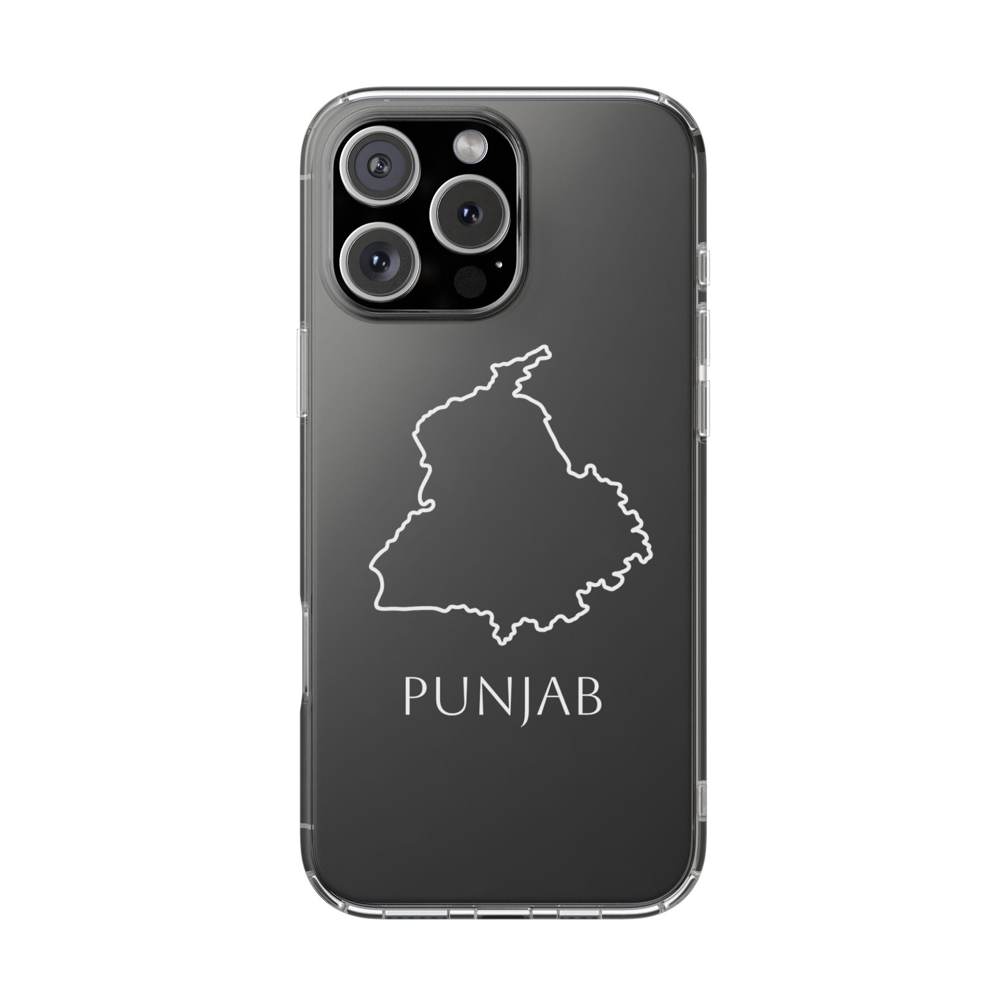Punjab Clear Impact-Resistant Phone Case
