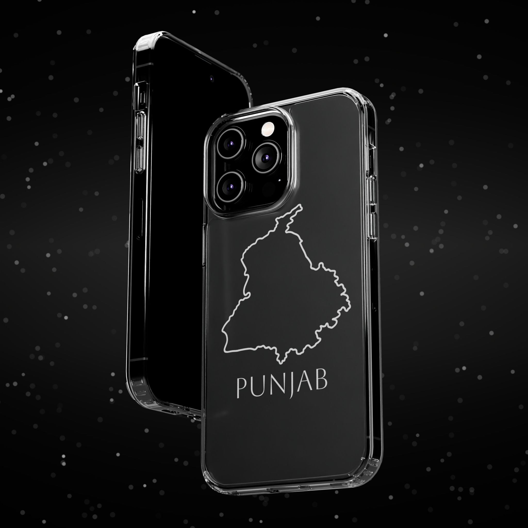 Punjab Clear Impact-Resistant Phone Case