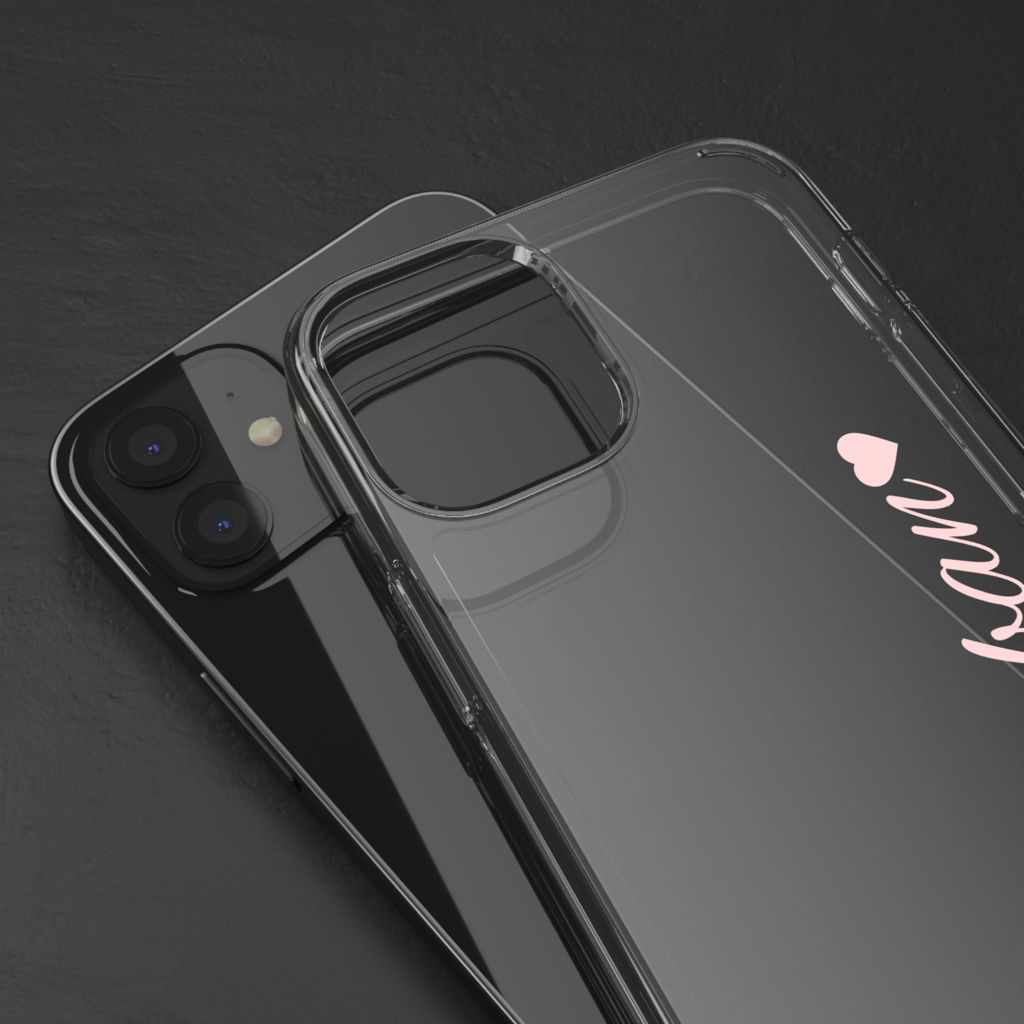 Punjaban clear phone case
