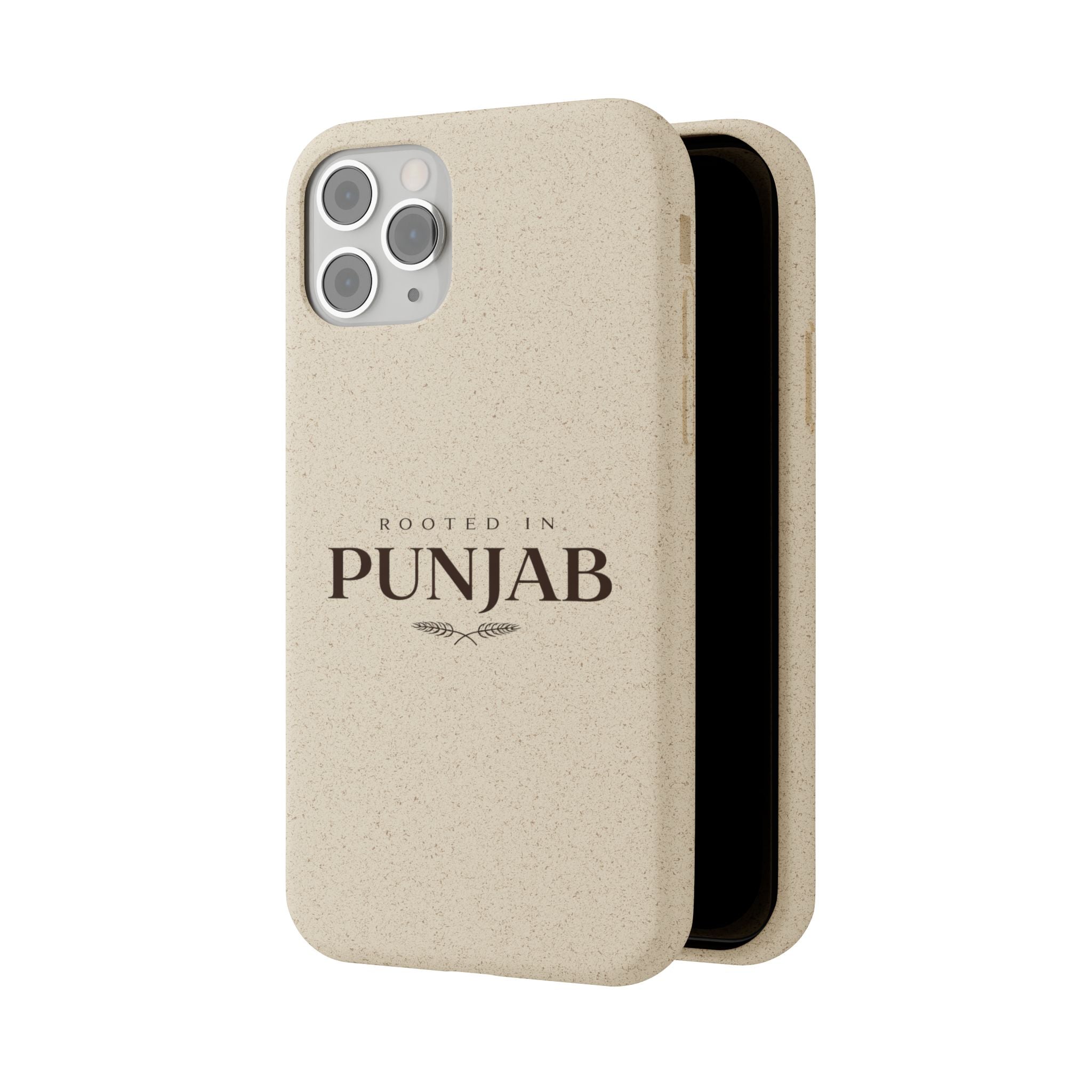 Rooted In Punjab Biodegradable Phone Case